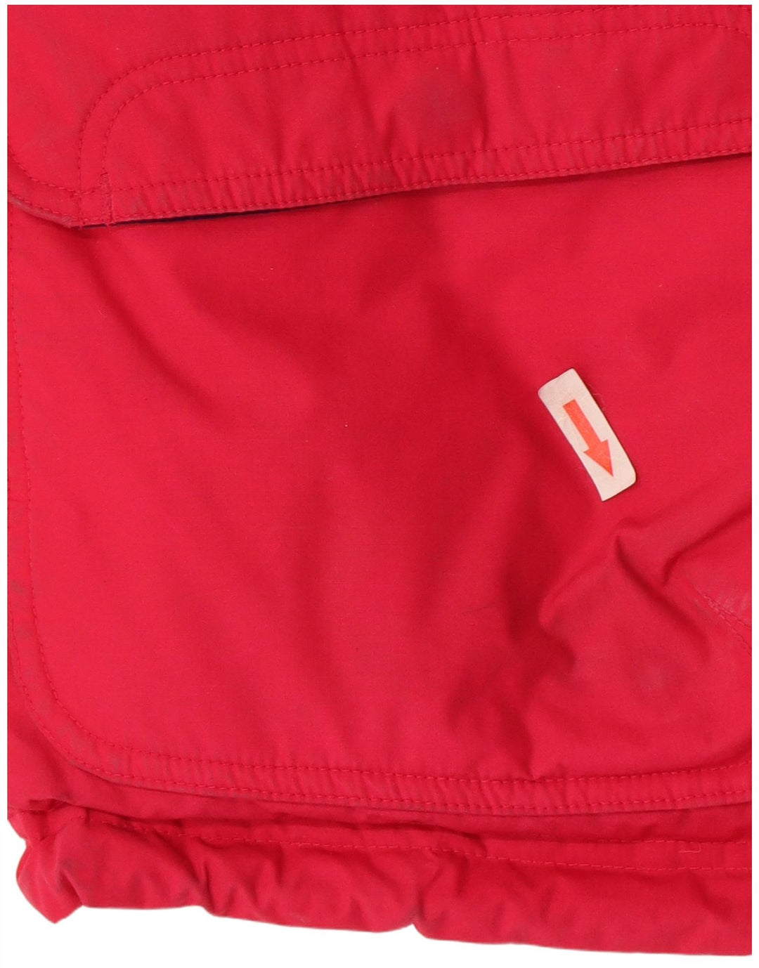 Diadora Herre Loose Fit polstret jakke UK 36 Small Red Colourblock Polyester