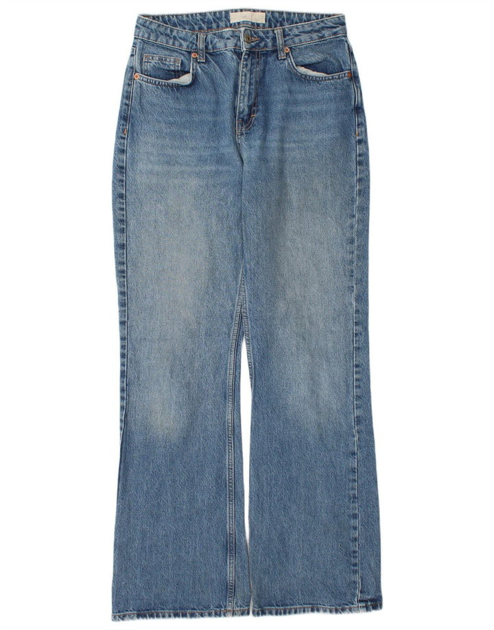 Topshop Dame Bootcut Jeans W28 L32 Blå Bomuld