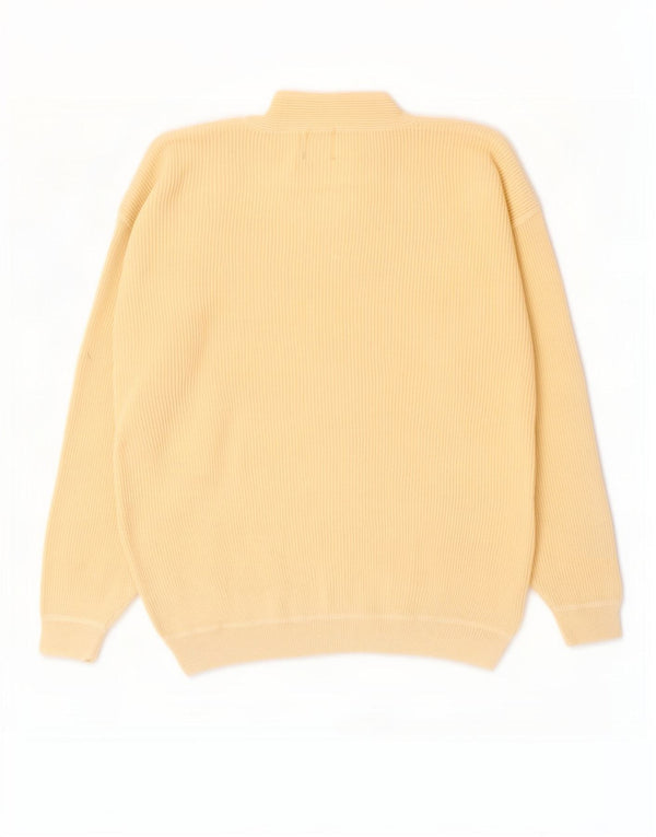 Gap Herre Loose Fit V-hals sweater Medium Beige Bomuld