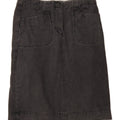 MURPHY & NYE Womens Denim Skirt W29 Medium Black Cotton Vintage Murphy & Nye and Second-Hand Murphy & Nye from Messina Hembry 