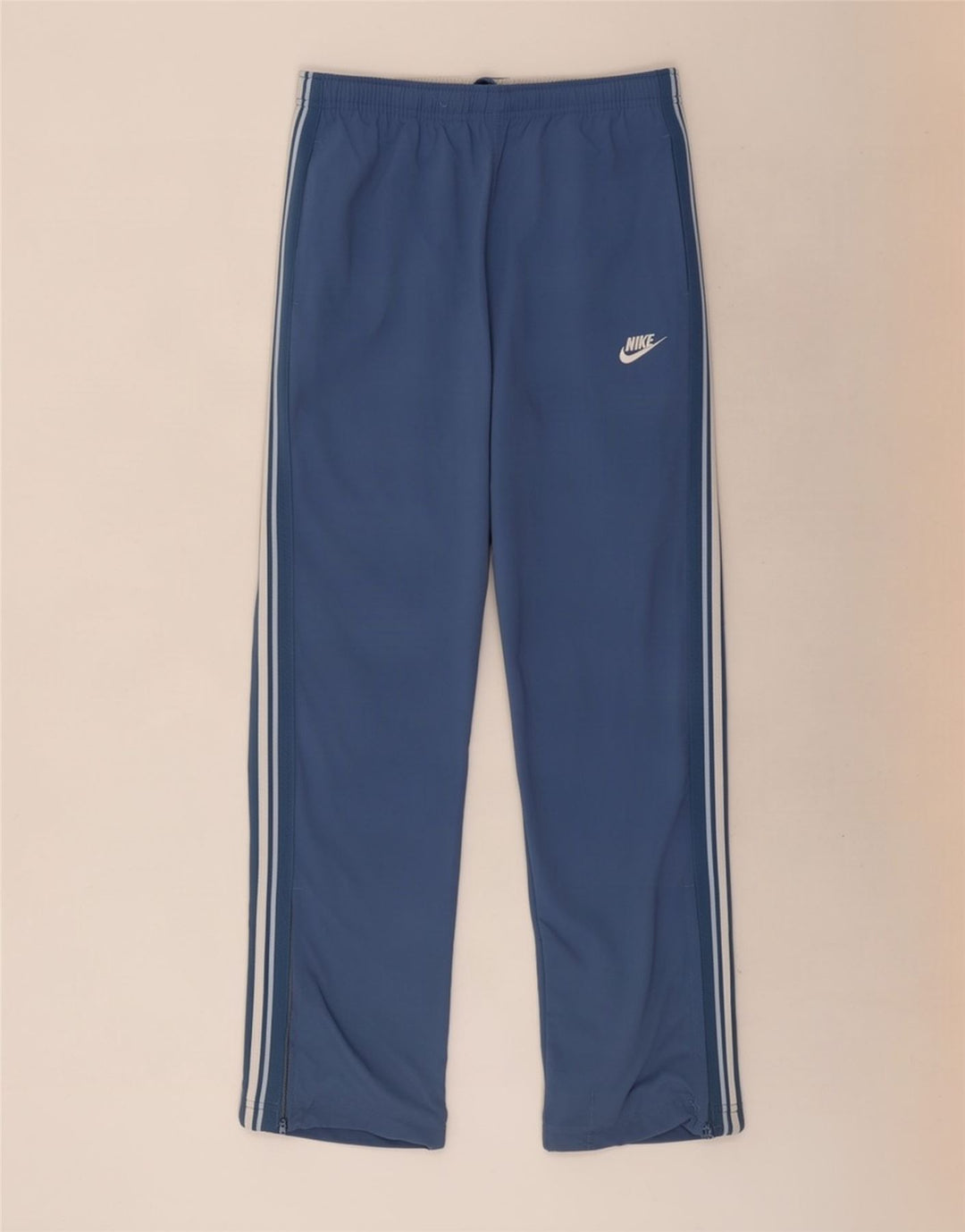 Nike Træningsdragtsbukser til mænd mellemblå stribet nylon