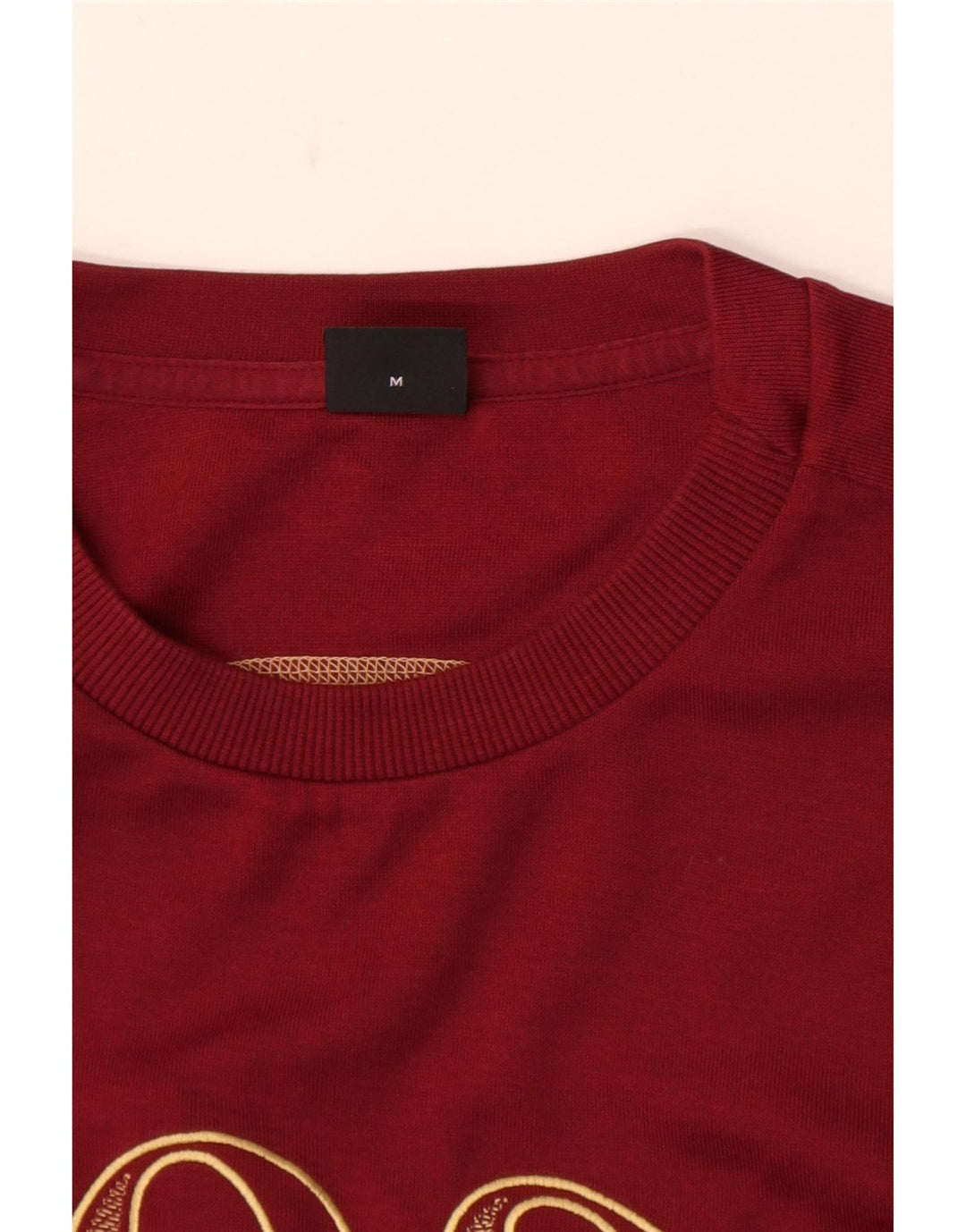 Hugo Boss Herre Grafisk Sweatshirt Jumper Medium Burgundy