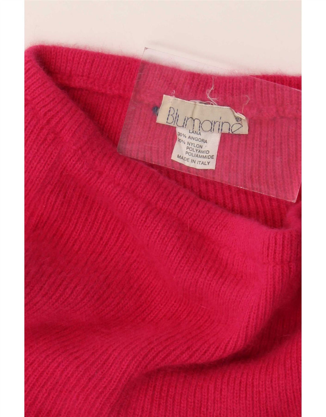 Blumarine strikket nederdel til kvinder W26 Lille flerfarvet Colourblock Uld