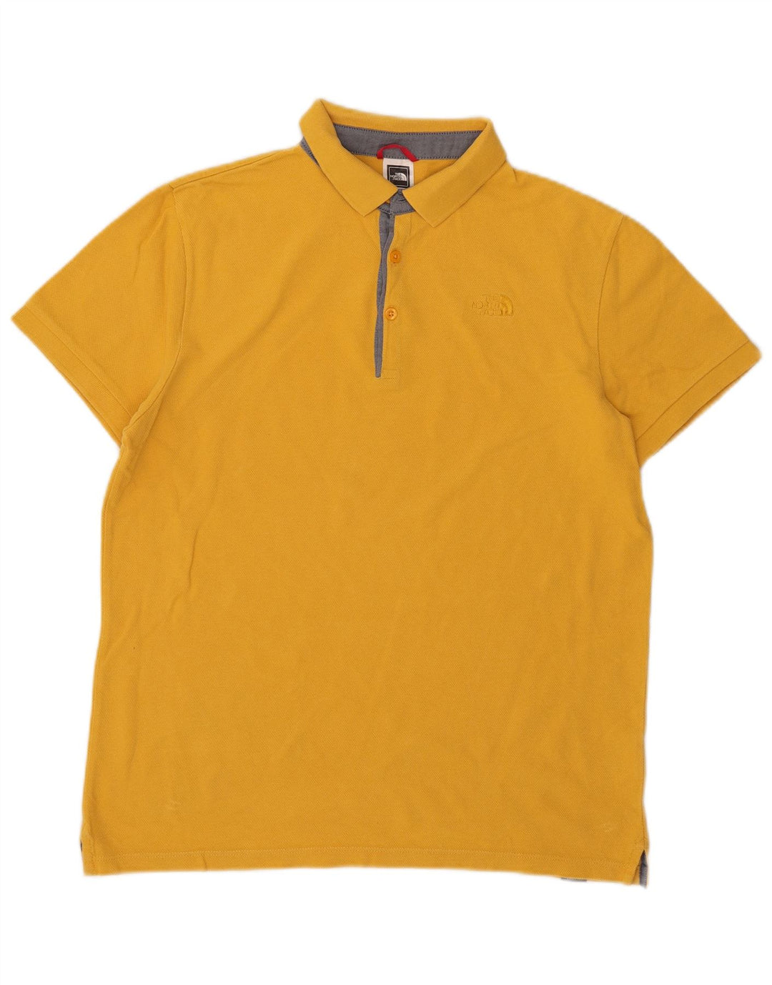 The North Face Herre Polo Shirt Stor Gul Bomuld