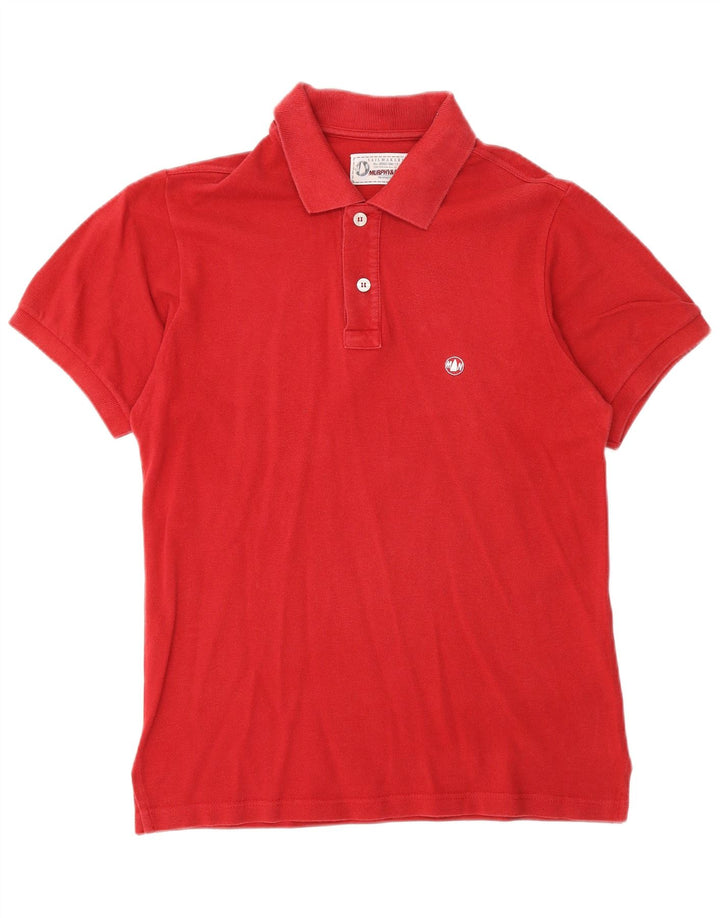 Murphy & Nye herre poloshirt lille rød