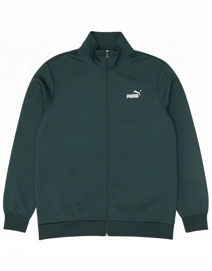 Puma Træningsdragt til mænd, topjakke, stor grøn polyester