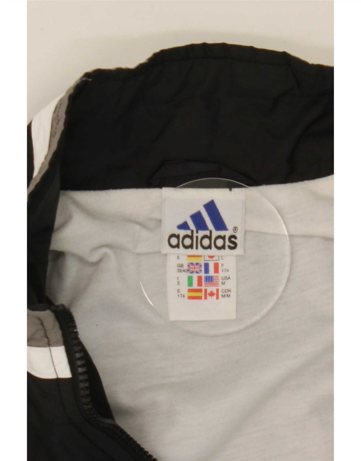 Adidas Træningsdragt til mænd Topjakke UK 38/40 Medium Sort Colourblock