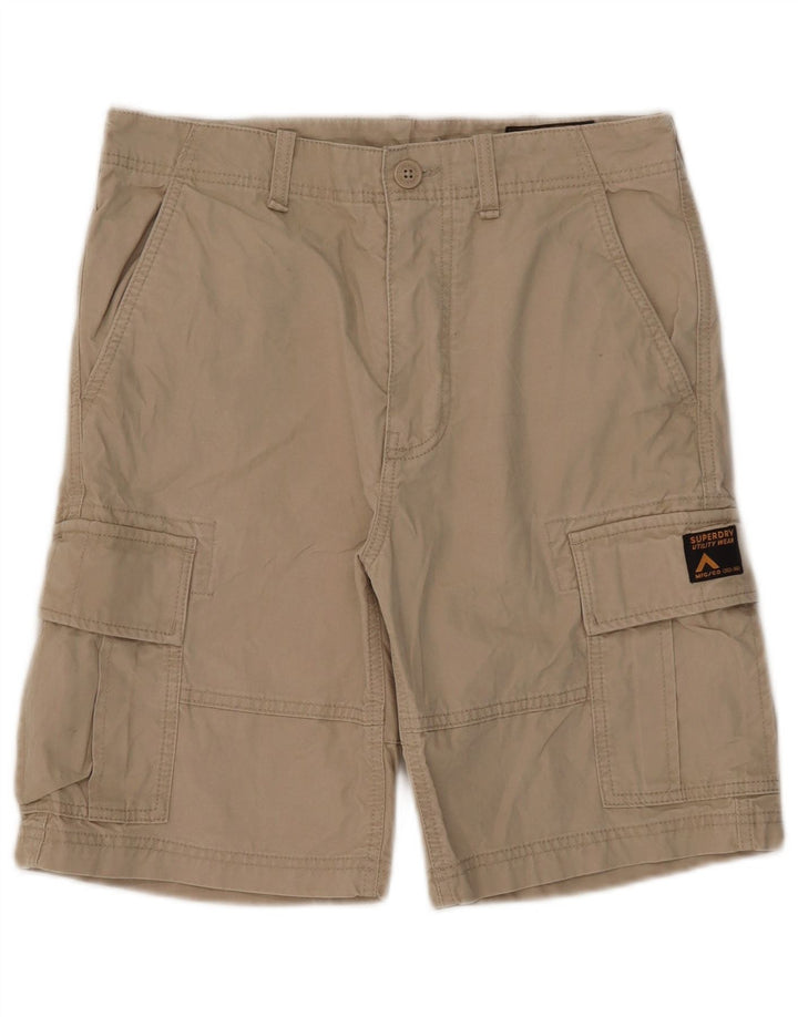 Superdry Herre Cargo Shorts W30 Medium Beige Bomuld