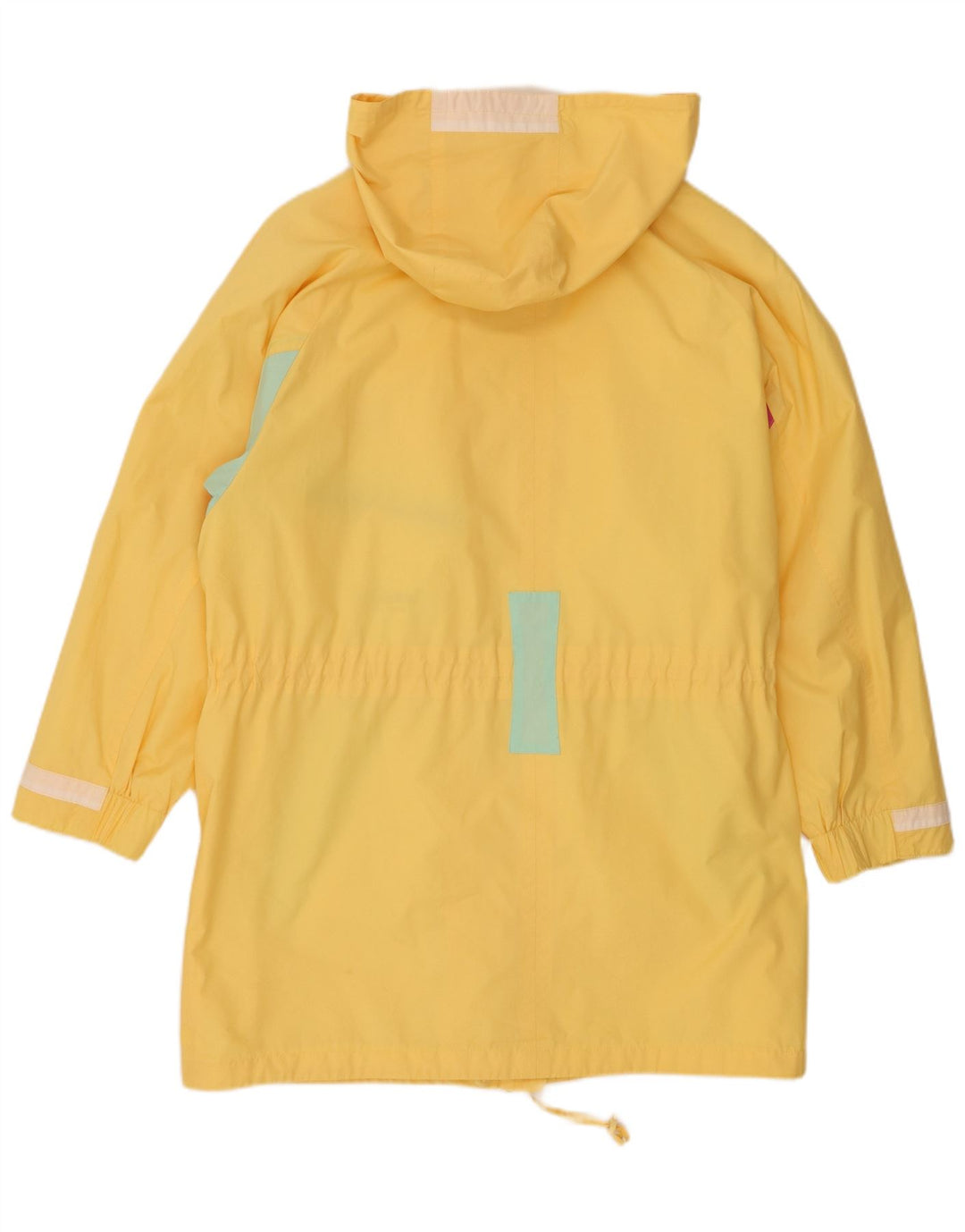 Valmeline Dame Oversized hættejakke EU 44 XL Gul Colourblock