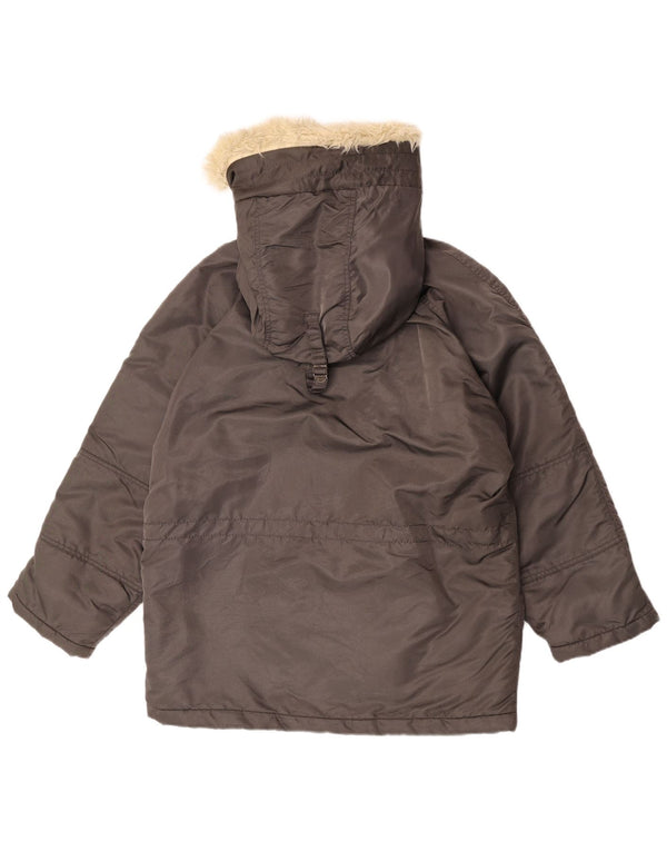 Rifle Herre U.S. Navy Tradition Hooded MA-1 Flight Jacket UK 36 Small Brown