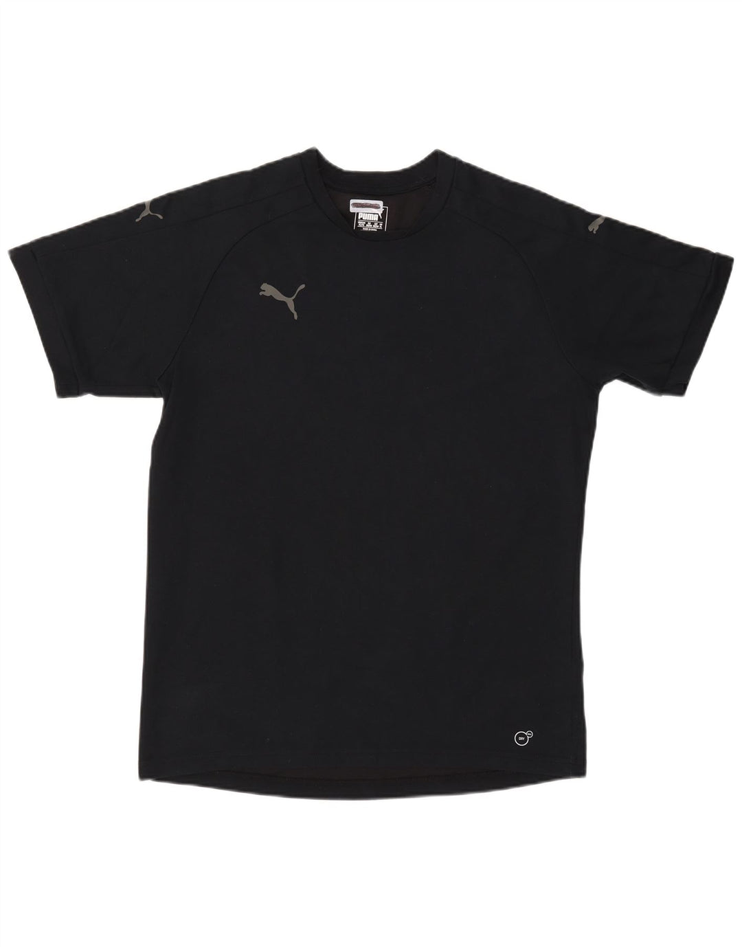 Puma Herre T-Shirt Top XL Sort Bomuld