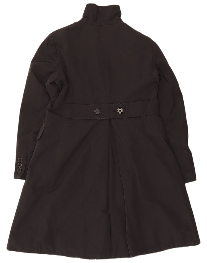 Aspesi Dame Overfrakke UK 18 XL Sort Bomuld