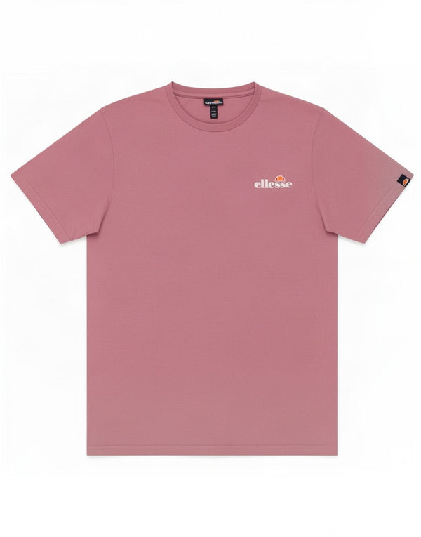 Ellesse Herre Grafisk T-Shirt Top XL Pink Bomuld