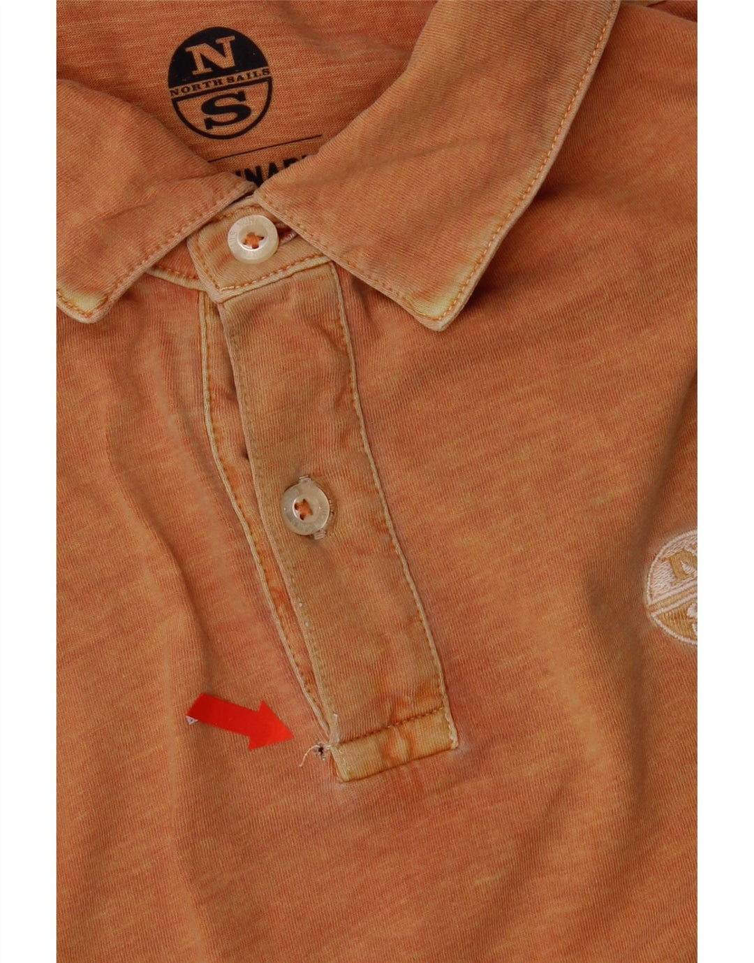 North Sails Herre Regular Fit Polo Shirt Lille Orange Bomuld