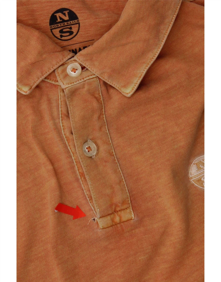 North Sails Herre Regular Fit Polo Shirt Lille Orange Bomuld