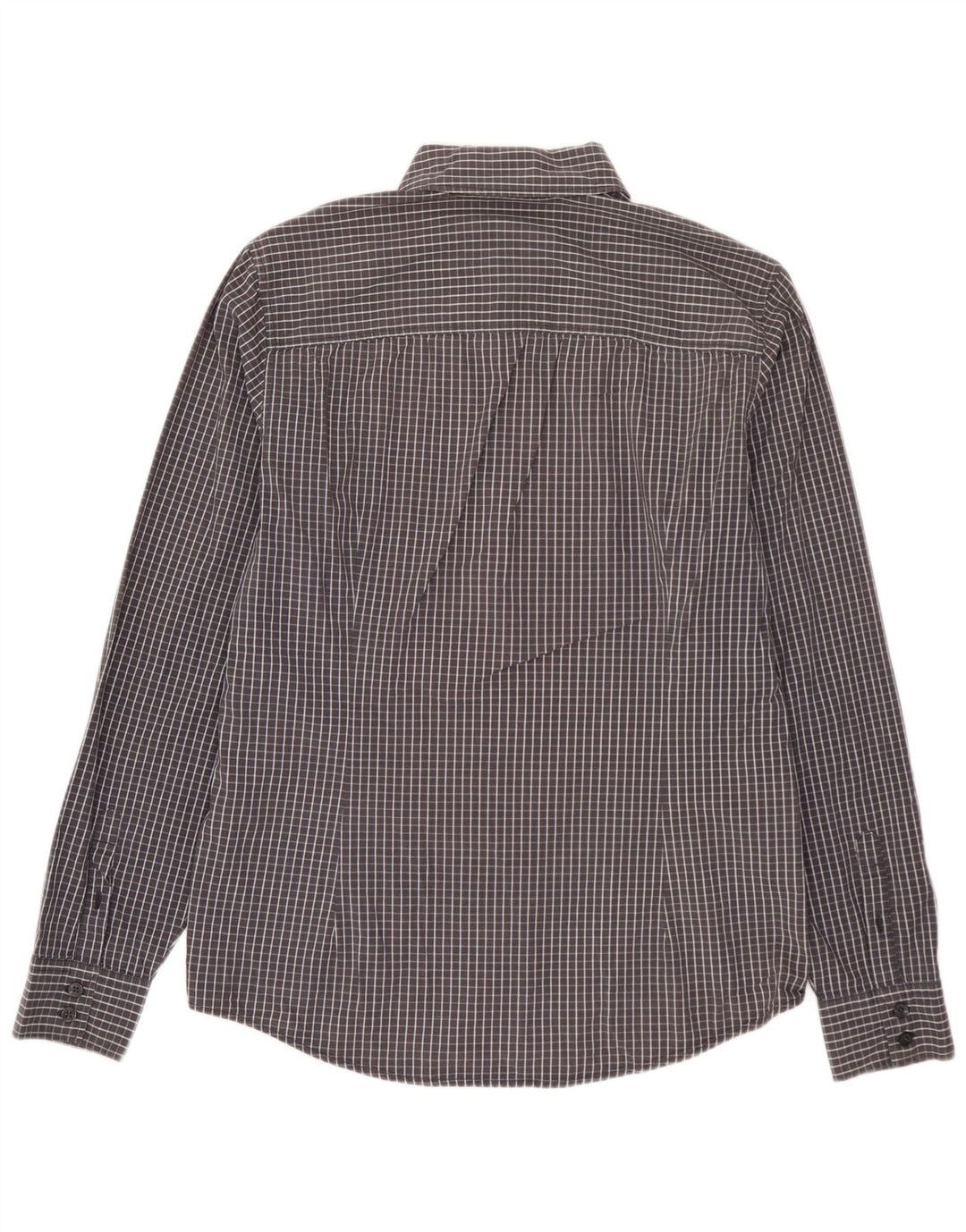 CALVIN KLEIN JEANS Herreskjorte Medium Grey Gingham