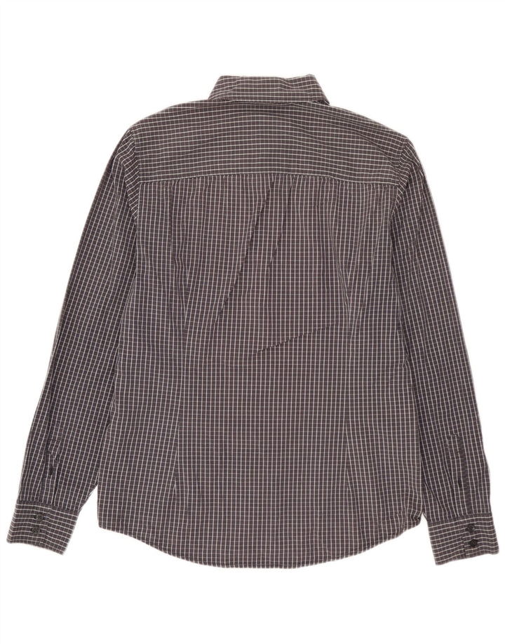 CALVIN KLEIN JEANS Herreskjorte Medium Grey Gingham