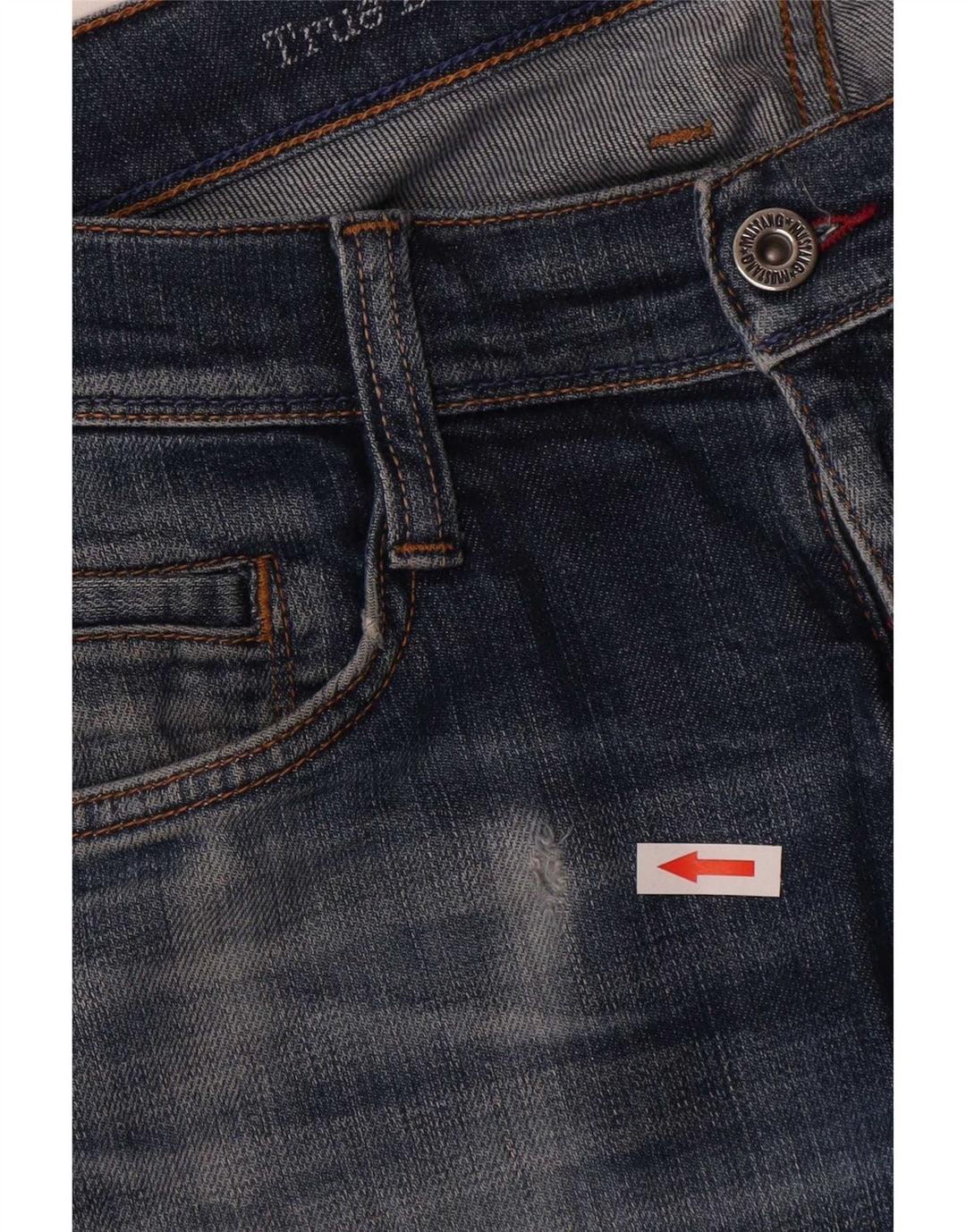 Mustang Straight Jeans til mænd W32 L30 blå bomuld