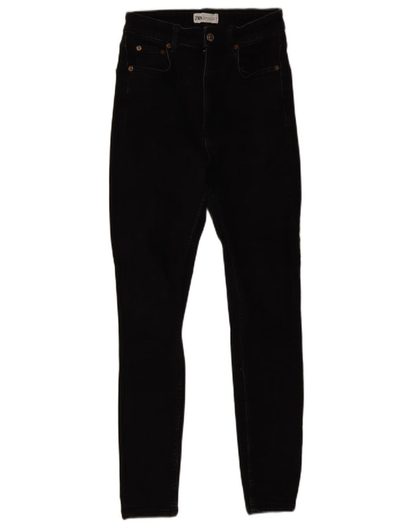 Zara Dame Skinny Jeans EU 38 Small W28 L27 Sort