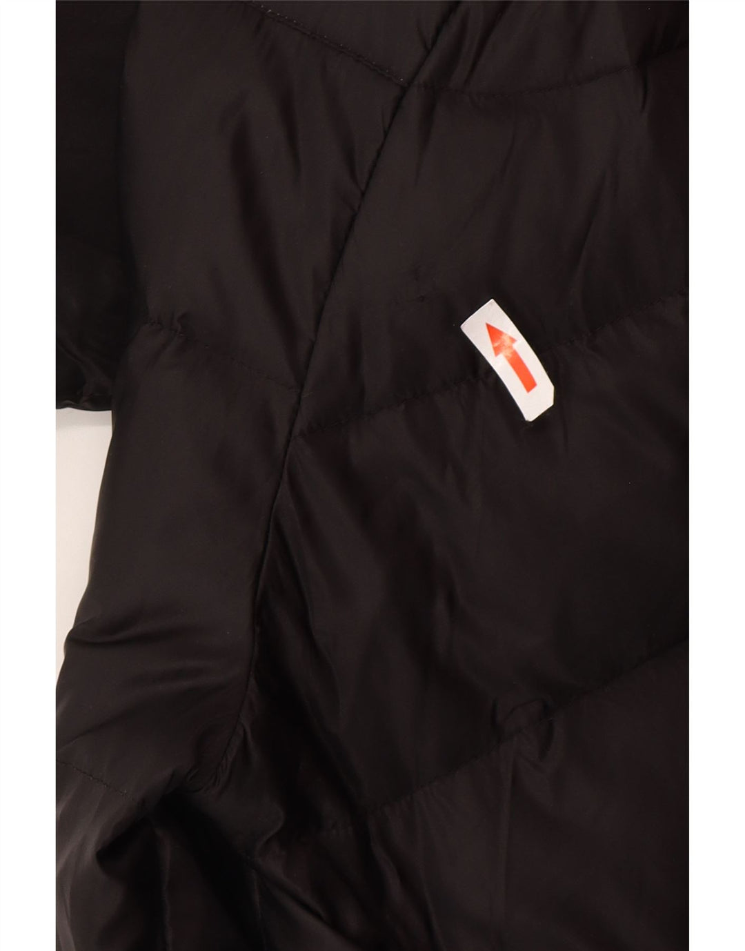 Guess Womens Polstret Frakke UK 12 Medium Sort Polyamid