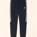 Adidas Herre træningsdragt Bukser Joggers Large Navy Blue Polyester