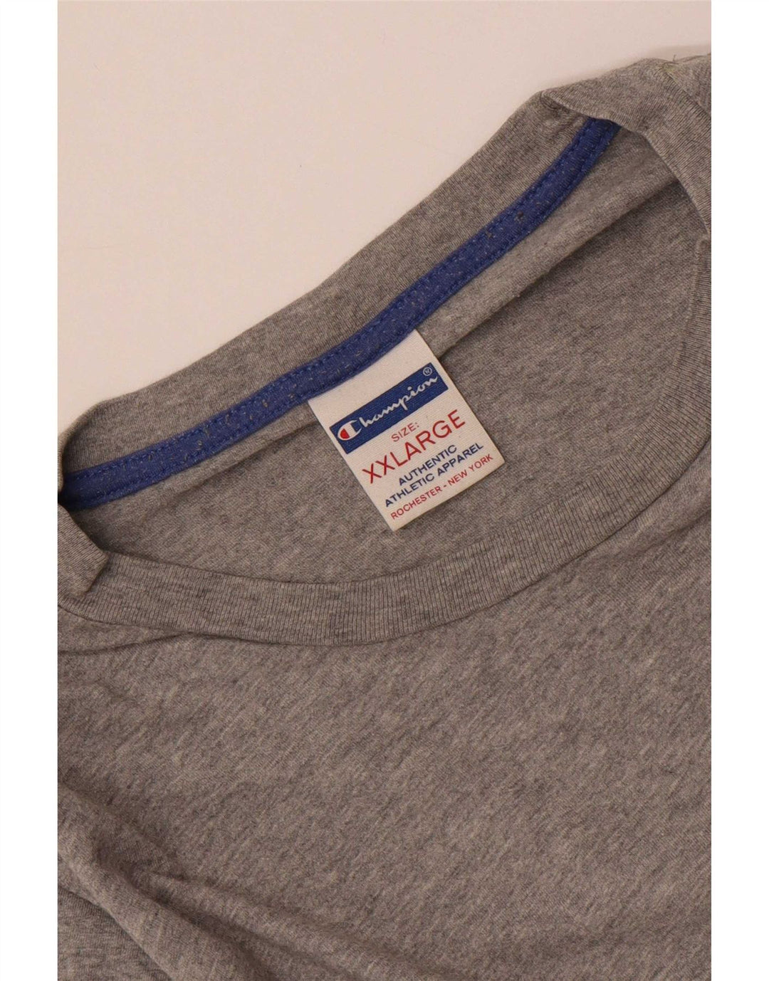 Champion Herre T-Shirt Top 2XL Grå