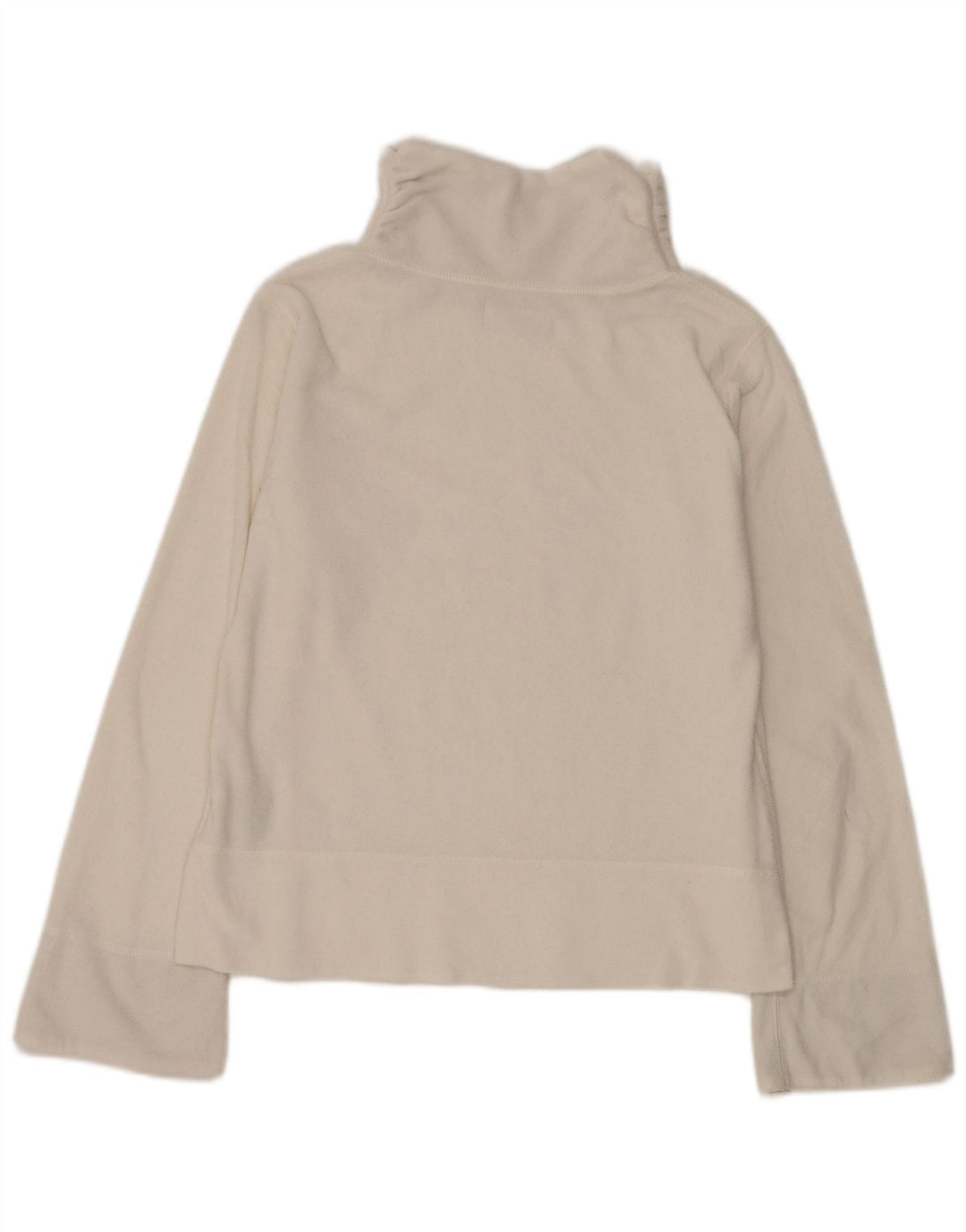 Roxy Dame Top Langærmet UK 19 Medium Off White Polyester