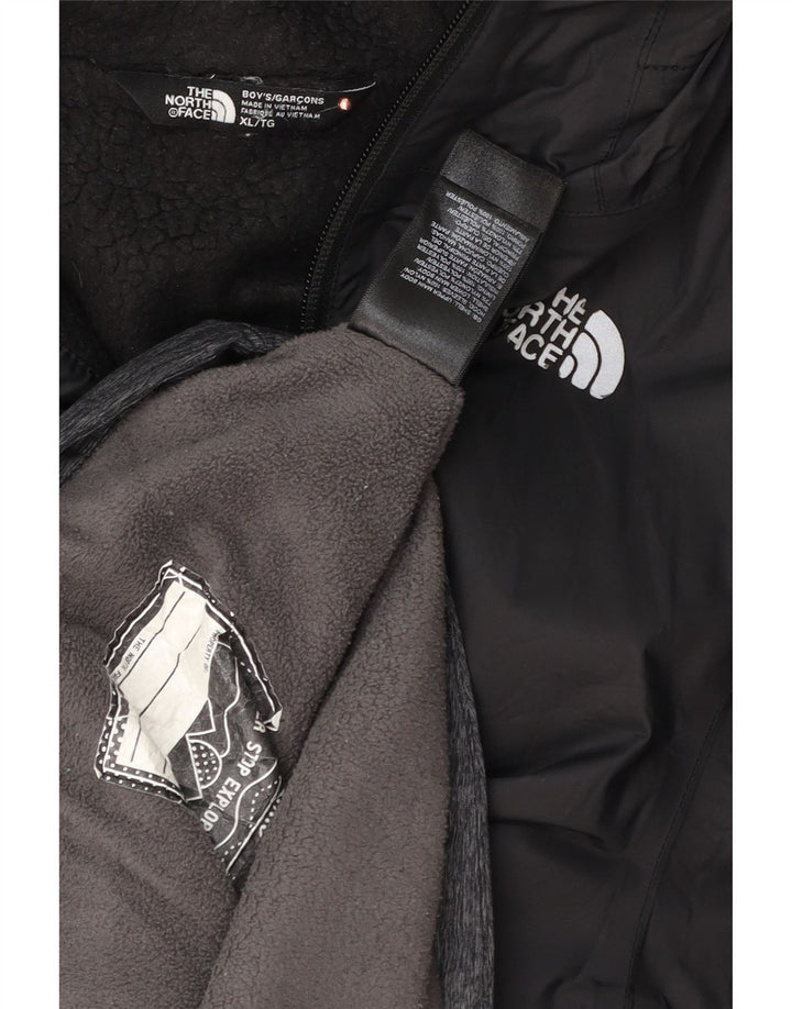 The North Face Boys Windbreaker Jacket 14-15 år XL Sort Colourblock