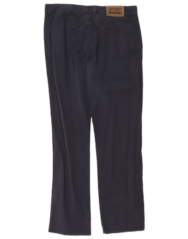 Missoni Straight Casual Bukser til mænd W36 L30 Marineblå