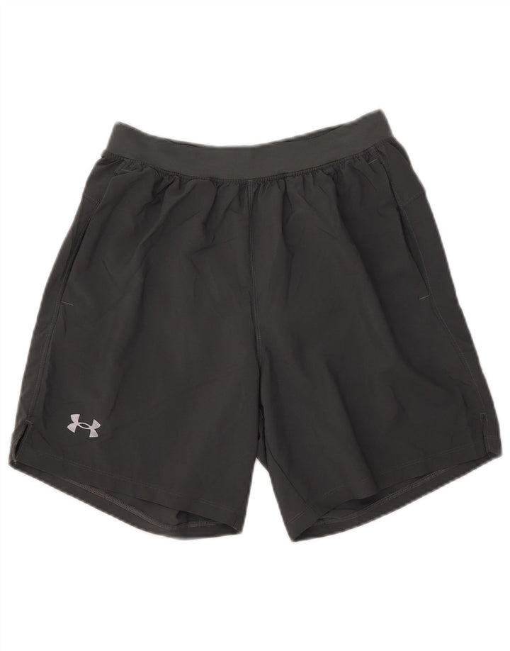 Under Armour Sportsshorts til kvinder UK 12 Medium Grey Polyester