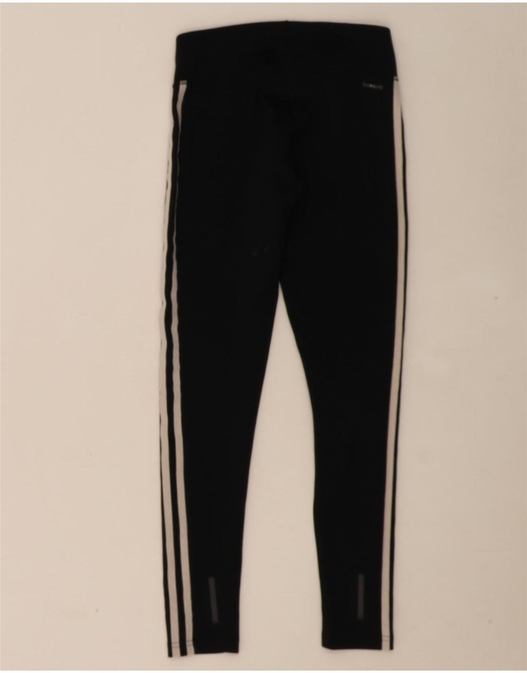 ADIDAS Womens Climalite Leggings UK 4/6 XS  Black Polyester Vintage Adidas and Second-Hand Adidas from Messina Hembry 