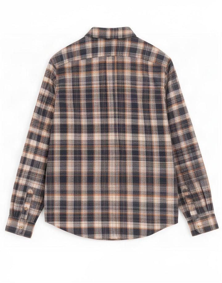 Ben Sherman herre flannelskjorte stor blå ternet