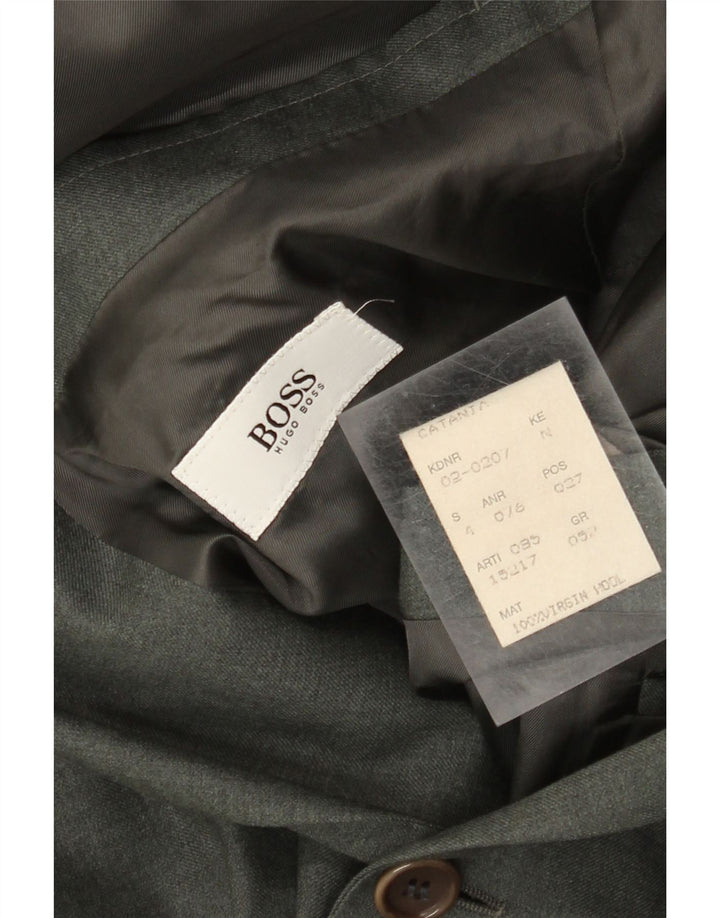 Hugo Boss Herre 2-knaps blazerjakke EU 52 XL Grå uld