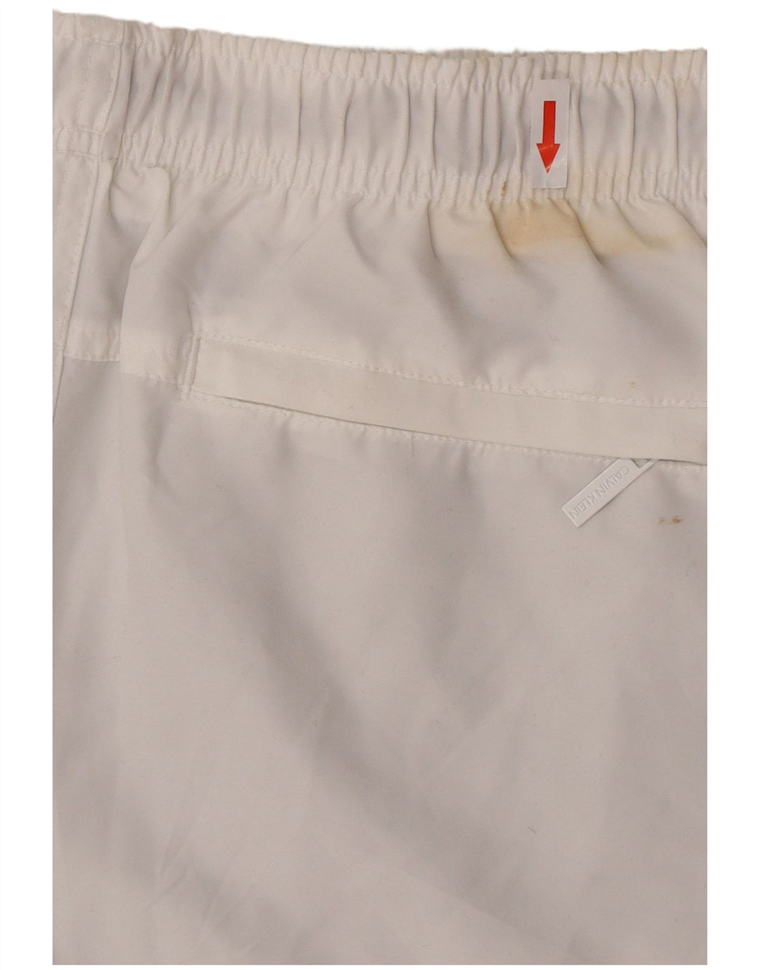 Calvin Klein Herre grafiske svømmeshorts Medium White Colourblock