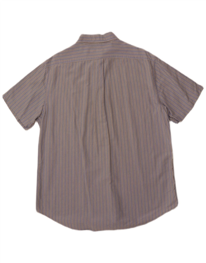 POLO RALPH LAUREN Kortærmet skjorte til mænd i klassisk pasform Stor blå stribet