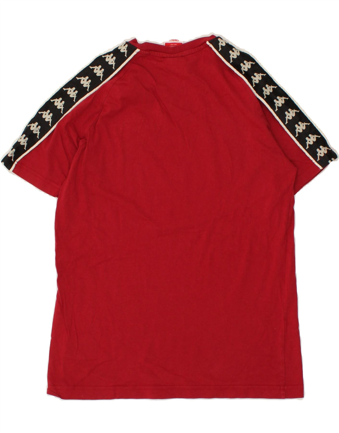 KAPPA Mens Graphic T-Shirt Top Small Red Colourblock Cotton Vintage Kappa and Second-Hand Kappa from Messina Hembry 
