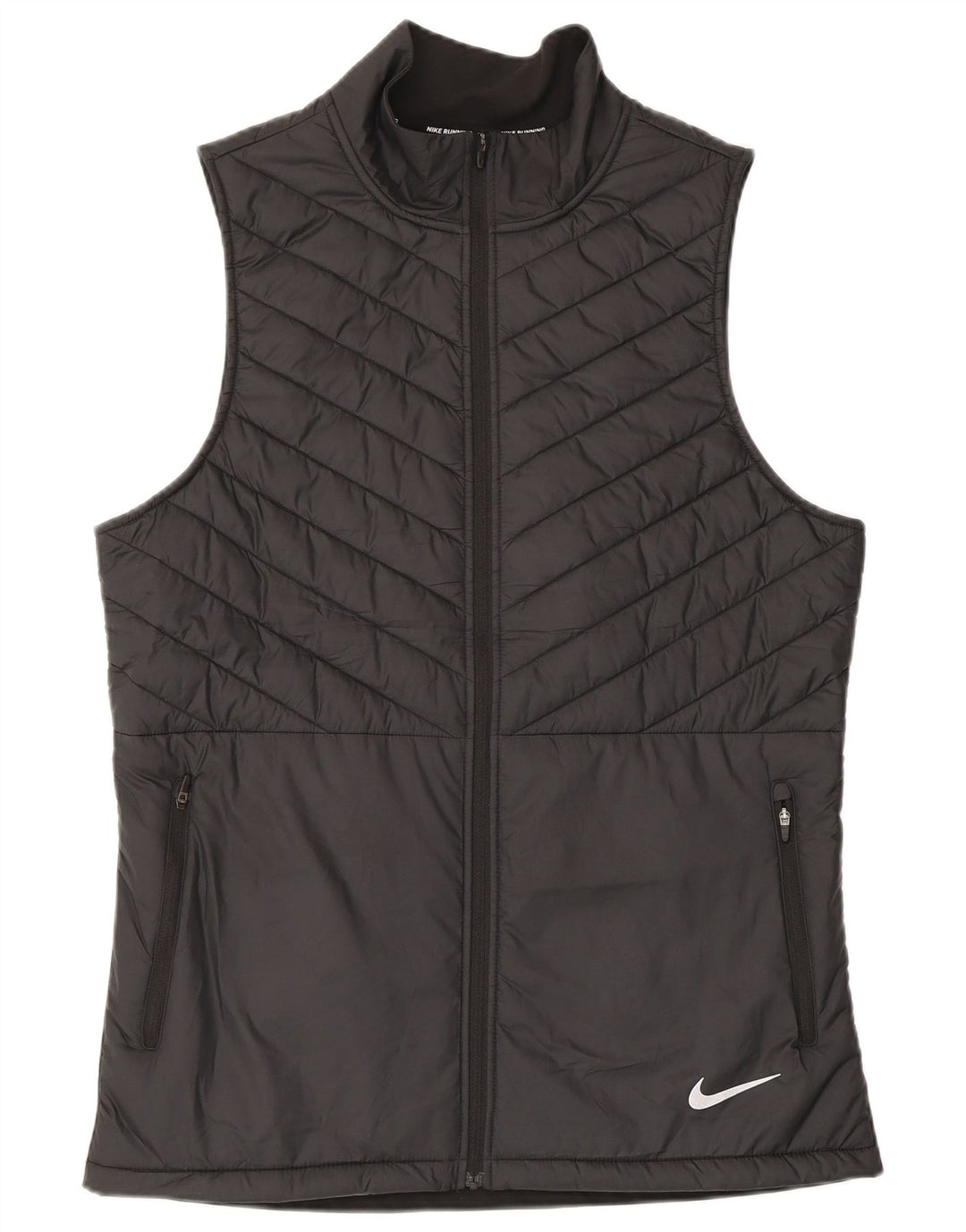 Nike Polstret Gilet UK 38 Medium Sort Polyester til mænd