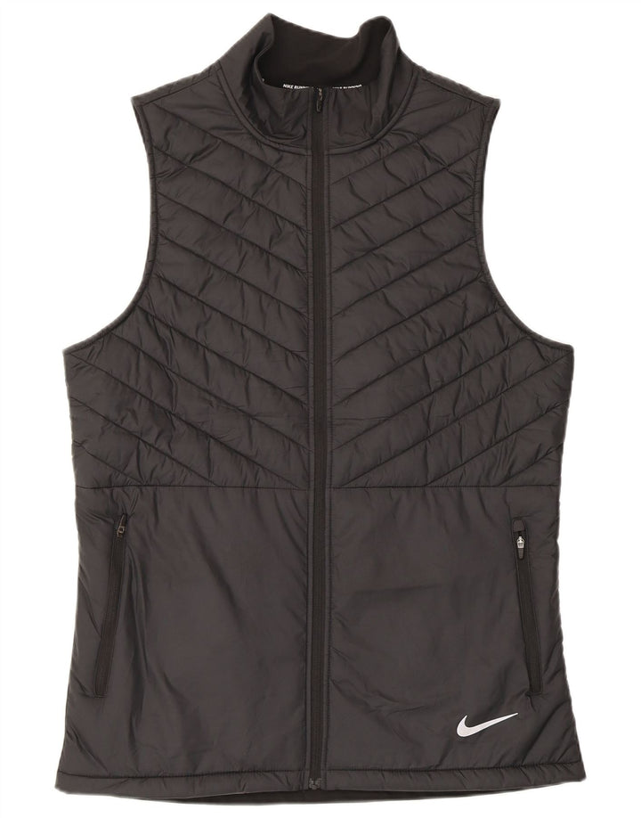 Nike Polstret Gilet UK 38 Medium Sort Polyester til mænd