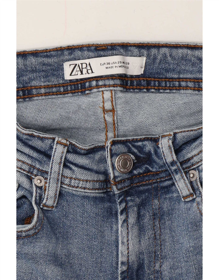Zara Herre Slim Jeans EU 36 XS W29 L30 Blå