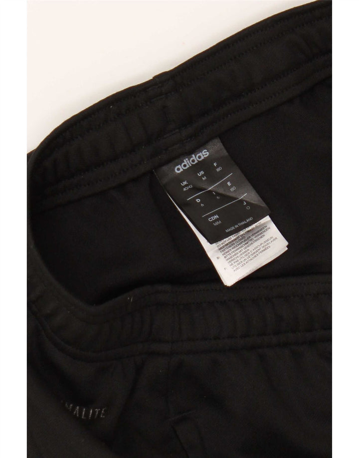Adidas Herre Climalite træningsdragt Bukser UK 40/42 Medium Black Polyester