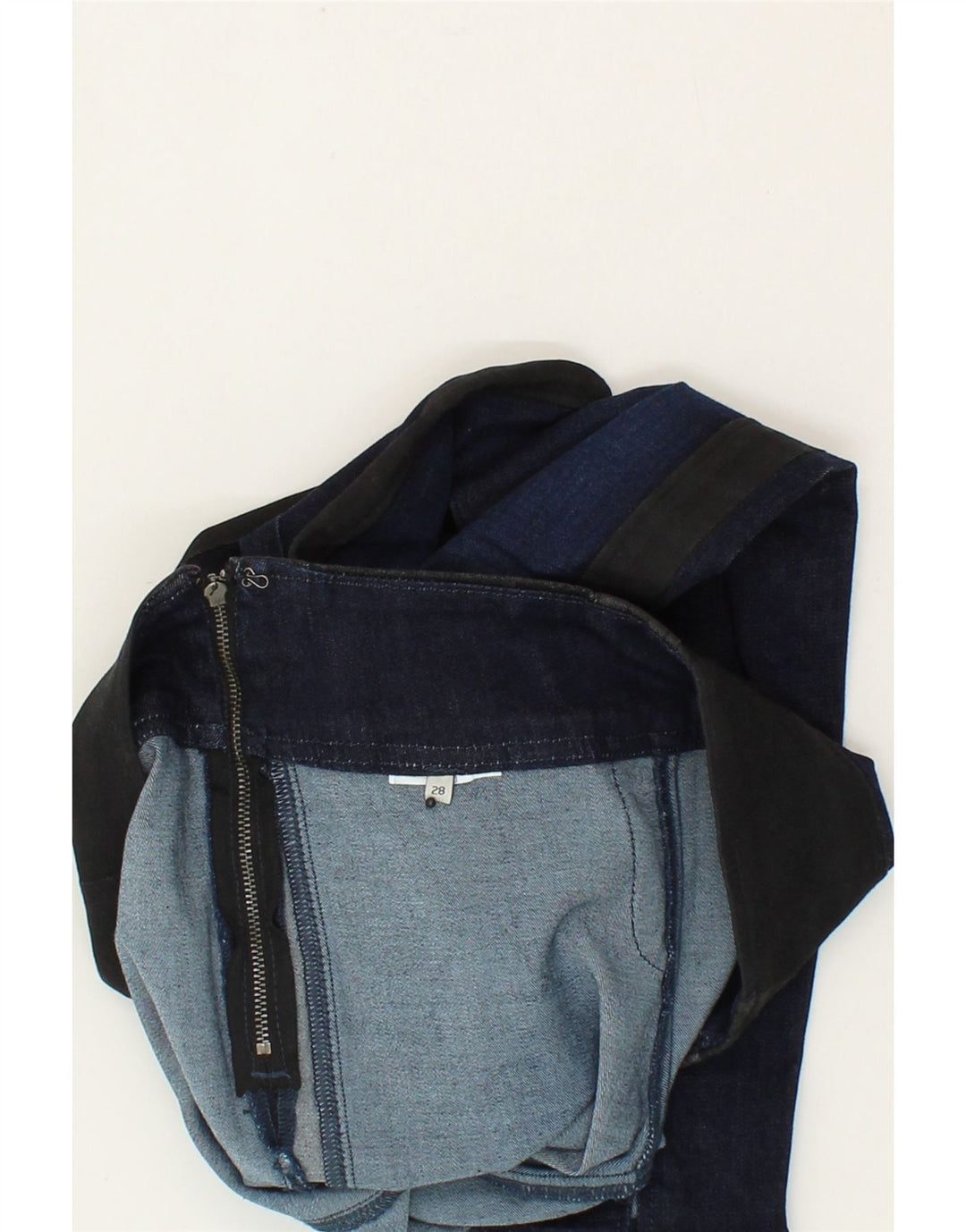 GUESS Womens Skinny Trousers W28 L29 Navy Blue Vintage Guess and Second-Hand Guess from Messina Hembry 