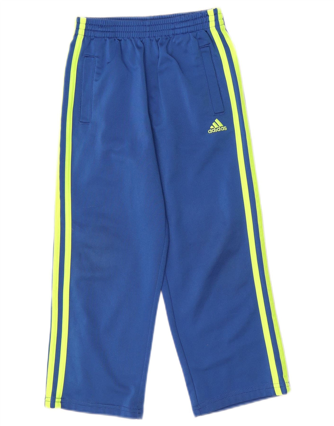 Adidas Drenge træningsbukser 4-5 år Blå polyester
