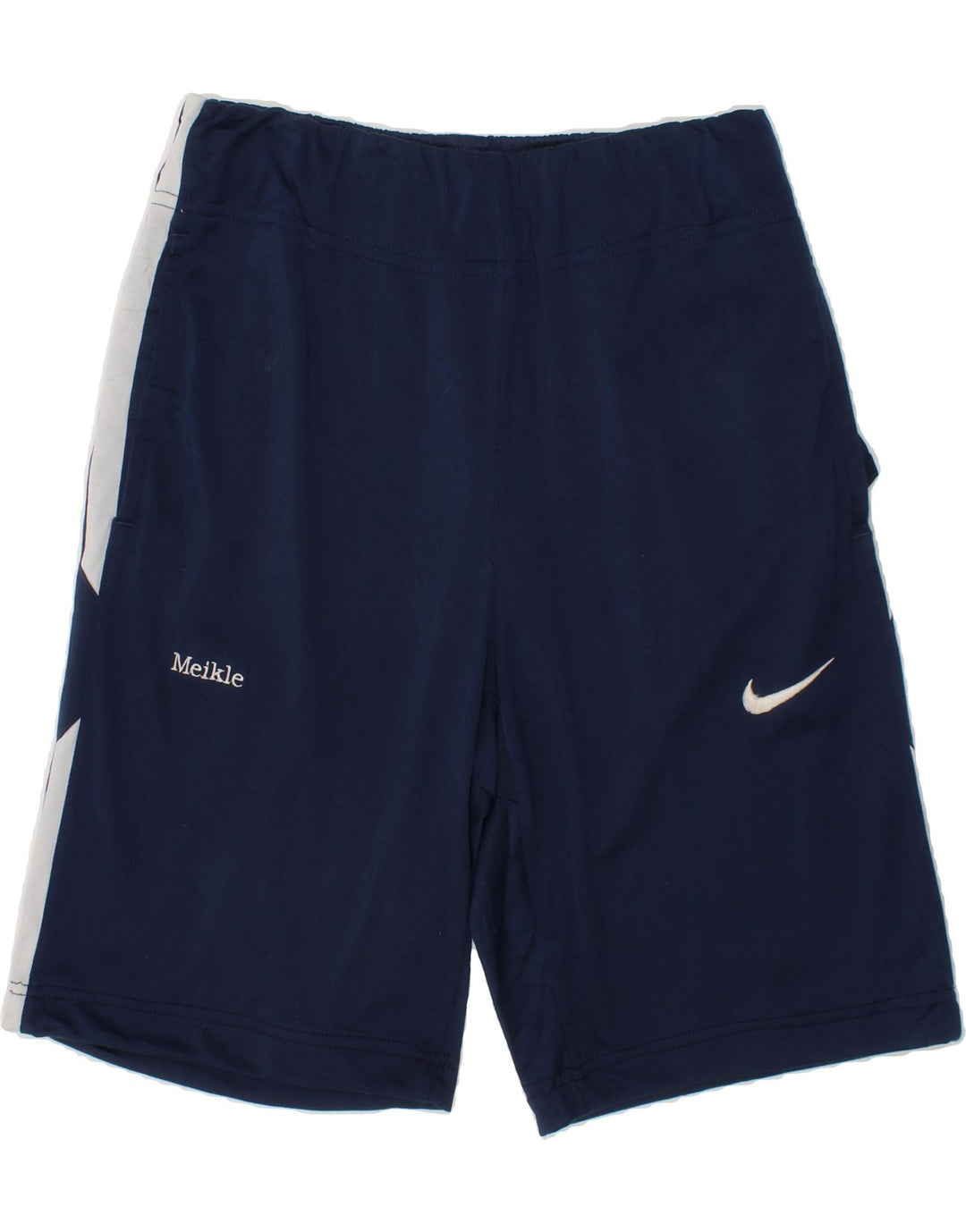 NIKE Mens Sport Shorts XS  Navy Blue Polyester Vintage Nike and Second-Hand Nike from Messina Hembry 