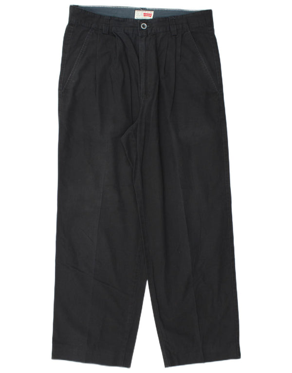 Carrera Herre Pegged Chino Bukser IT 50 Large W34 L28 Sort Bomuld