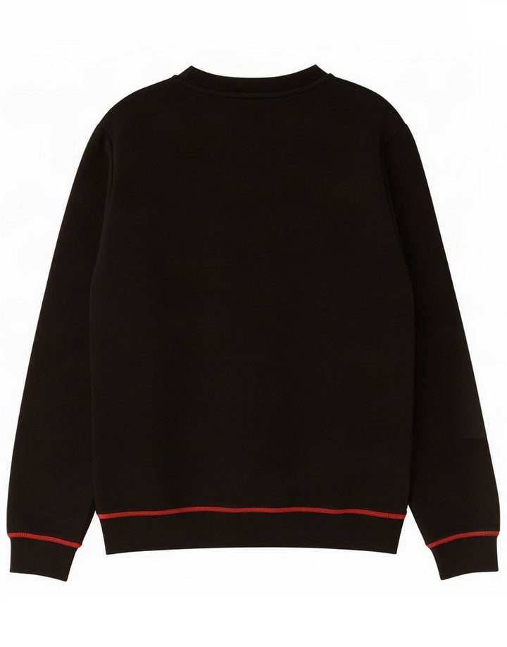 Pyrex grafisk sweatshirt til mænd Medium Sort Bomuld
