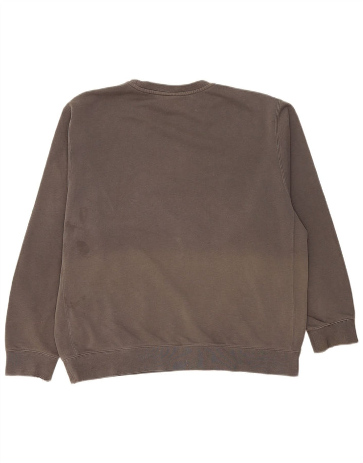 Nike Sweatshirt til mænd, stor grå bomuld