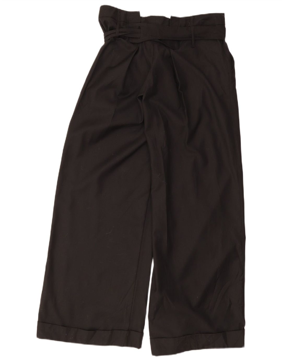 Topshop Dame Pegged Casual Bukser UK 12 Medium W32 L32 Sort Polyester