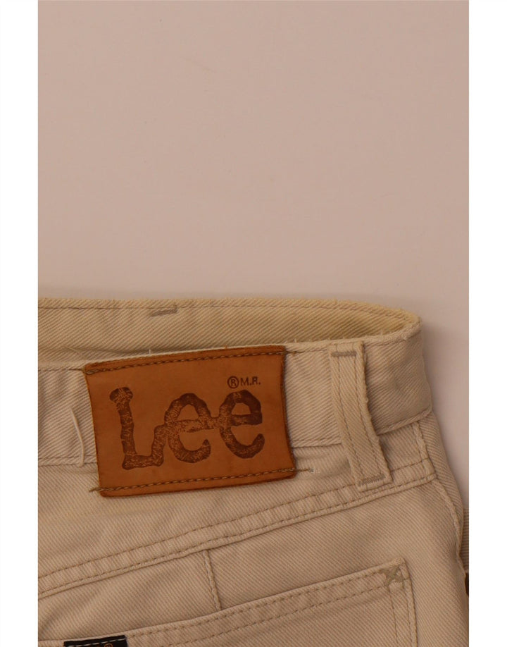 LEE Kvinder Højtaljede tilspidsede Jeans W26 L28 Beige
