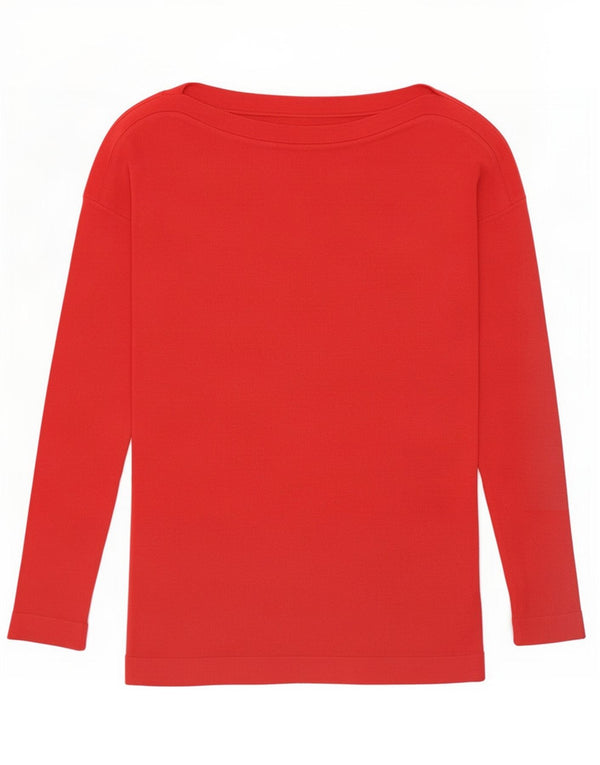 Gap Womens Lash Top Langærmet UK 6 XS Pink Bomuld