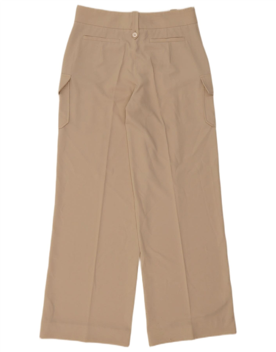 Les Copains Dame Højtalje Cargo Bukser IT 42 Medium W32 L32 Beige
